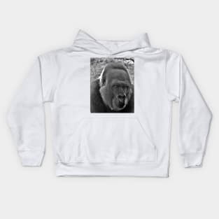 Gorilla Head Shot Kids Hoodie